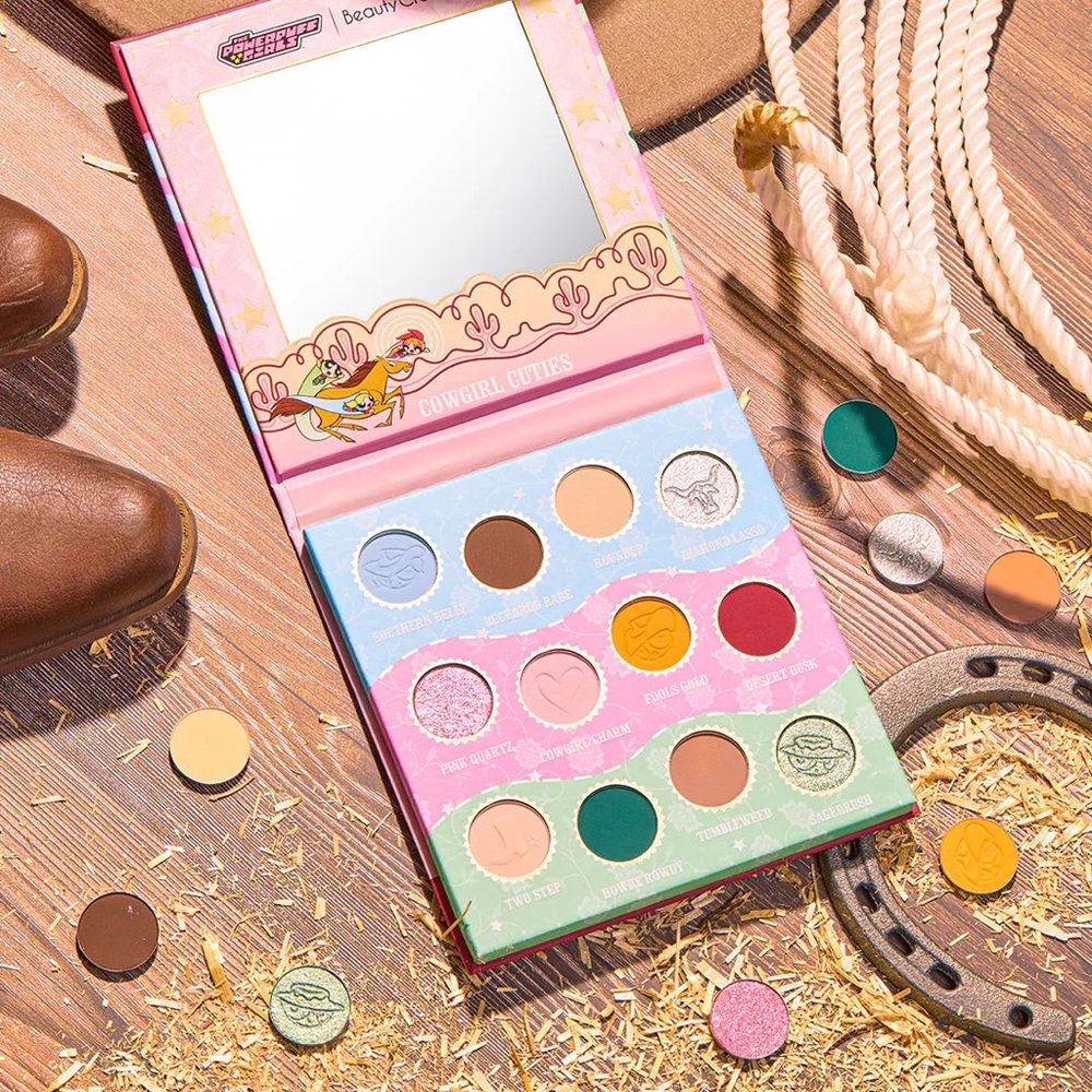The Powerpuff Girls "Cowgirl Cuties" Shadow Palette